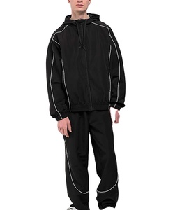 Custom LOGO Embroidery 100%Polyester Hooded <b>Jackets</b> Foldaway Zip up Hood Coat <b>Men's</b> <b>Travelling</b> Lightweight Windbreaker <b>Jacket</b> - Product Image 6