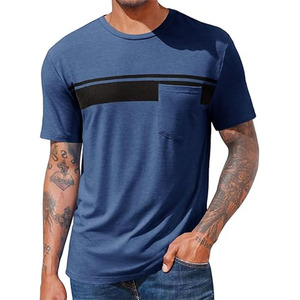 เสื้อยืดผู้ชายผ้าฝ้ายสวมใส่สบายและมีคุณภาพสูงพร้อมดีไซน์ที่น่าสนใจปรับแต่งได้ - Product Image 1