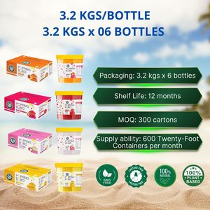 ลิ้นจี่รสหวานพร้อมรับประทาน3.2กก. น้ำตาลแดง popping Boba กล่องรสชาติดี/บรรจุภัณฑ์ชาฟองจำนวนมาก - Product Image 6