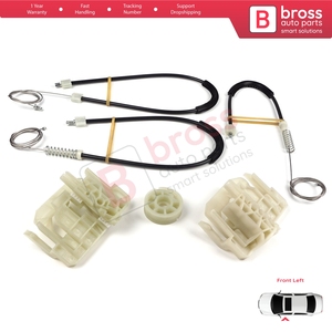 Juego de Reparación de Elevalunas BWR5445 para Puerta Delantera Izquierda, Compatible con Serie 5 F10 F18 F11 4/5 Puertas 2009-2017 51337182131 - Product Image 2