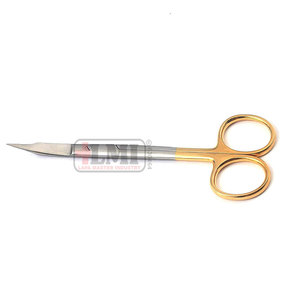 Ciseaux chirurgicaux Goldman Fox courbés 13 cm en acier inoxydable – Kit d'instruments de haute qualité pour une maniabilité optimale et une coupe facile et précise - Product Image 3