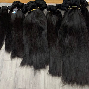 [PELO RECTO DE HUESO] Real vietnamita sin enredos sin derramamiento muy sedoso y suave, cabello crudo al por mayor paquetes de cabello liso de hueso - Product Image 2