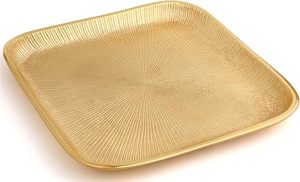 Plateau carré en aluminium doré aux prix les plus bas pour le salon de restaurant de vaisselle au prix de gros - Product Image 5