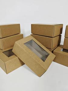 Caja de Dulces de Papel Personalizada, Caja de Regalo con Ventana Transparente en Forma de Corazón, Caja de Papel con Ventana Transparente - Product Image 2