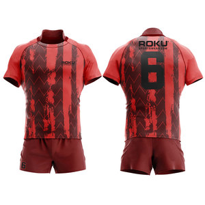 Uniforme de rugby sur mesure de haute qualité à vendre, ensemble de vêtements de sport de différentes couleurs pour le sport - Product Image 1
