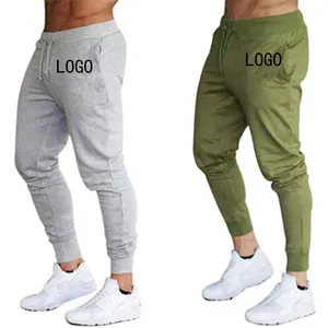 OEM Quần Theo Dõi Thời Trang Đường Phố Quần Tập Yoga Cotton Ôm Sát In Logo Quần Chạy Bộ Thể Thao Quần Tập Gym Quần Nỉ Nam Tùy Chỉnh