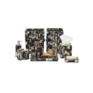 Juego de baño martillado de acero inoxidable con calidad superior Juego de baño de forma personalizada a un precio asequible - Product Image 6