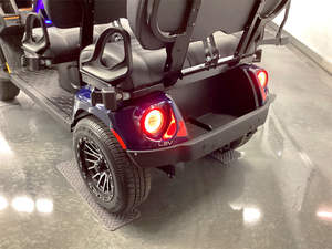 4 sièges, 6 sièges 4 + 2 voiturette de golf électrique alimentée par batterie - Product Image 4