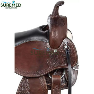 Selle de cheval ergonomique Western Tack Shop réutilisable pour l'entraînement des débutants, confortable par SureMed Instruments - Product Image 2