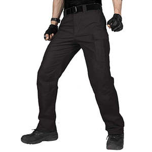 Men's Summer Hi Vis Reflective Work Pants Multi-Pockets Wholesale Safety Cargo Guard Uniforms Work <b>Trousers</b> for <b>Security</b> Use - Product Image 4