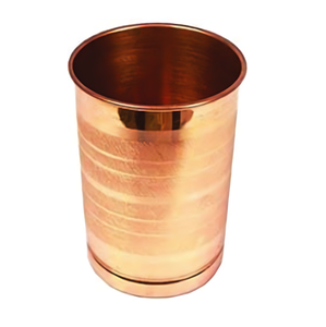 Taza de cobre puro premium hecha a mano para mejorar la hidratación diaria con beneficios naturales de desintoxicación y elegancia artesanal pulida. - Product Image 2