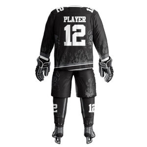 100% Polyester <b>Material</b> Made Ice Hockey Uniform Custom Color <b>Printed</b> Design Ice Hockey Uniform - Product Image 5