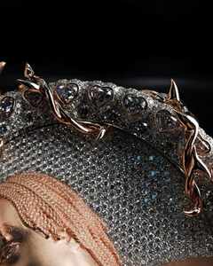 Colgante de Plata de Ley 925 al por Mayor, Estilo Hip Hop de Lujo, Corte Brillante, Forma de Cara de Moissanita, Personalizado, Chapado en Rodio, Unisex - Product Image 3