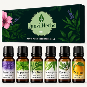 100% जैविक आवश्यक तेल चिकित्सीय ग्रेड तेल शीर्ष 6 सुगंध आवश्यक तेल सेट डिफ्यूज़र के लिए उपहार किट पैकेजिंग बॉक्स - Product Image 3