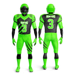 Suministro directo de fábrica Uniforme de fútbol americano personalizado para adultos Precio al por mayor Conjuntos de ropa deportiva - Product Image 3