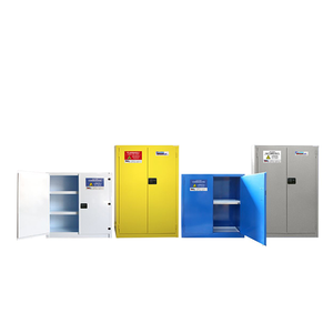 Laboratory Industrial <b>Metal</b> Chemical Storage Cabinet <b>Locker</b> Safety Fire Resistant Durable Malaysia Made Customizable Color Size - Product Image 4