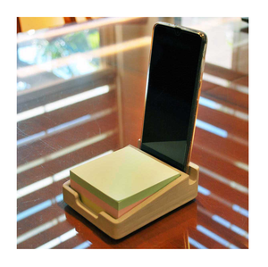 Porte-blocs-notes en bois de haute qualité accessoires de bureau de bureau organisateur meilleur organisateur de bureau concepteur artisanat - Product Image 3