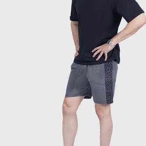 Short de gymnastique pour hommes de haute qualité, meilleure vente, motif solide, séchage rapide, respirant, écologique, polyester/coton - Product Image 4