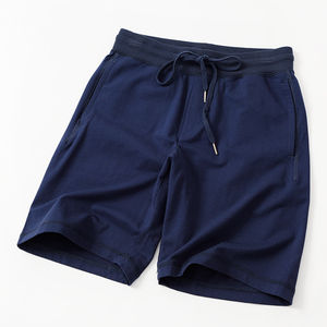 Pantalones Cortos de Bambú Orgánico para Hombre, Shorts Informales con Cintura Elástica, Muselina para Playa - Product Image 1
