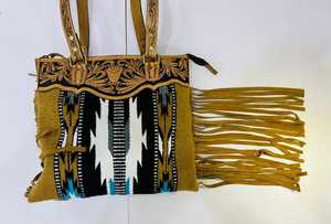 กระเป๋าหนังวัวสีดำแนววินเทจสำหรับผู้หญิงมีสไตล์หรูหรามีซับในมีซิปปิดโลโก้ได้ตามต้องการสายคล้องไหล่ - Product Image 5