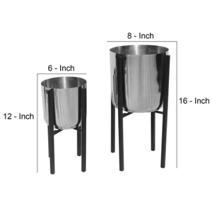 <b>Iron</b> Plant <b>Stand</b> with Bowl Shape - Product Image 2