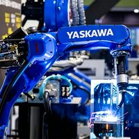 YASKAWA AR1440 6 Eksenli Endüstriyel Robot Ark Kaynak Robot Kolu, Karbon Çelik ve Paslanmaz Çelik Kaynağı için Pozisyonerli