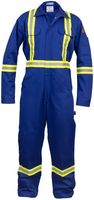 Combinaison de travail unisexe en polyester haute visibilité - Certifiée CE, équipement de sécurité antibactérien avec détection d'aiguilles, fermeture éclair latérale pour un enfantement/débarrassement facile
