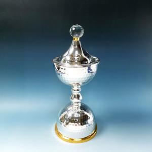 Encens indien en gros, écologique, brûleur d'encens en métal avec poignée pour la décoration de la maison et des hôtels - Product Image 2