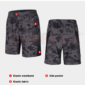 Shorts de football pour adultes en direct d'usine - 100% polyester, légers, séchage rapide, respirants, avec couleurs et logo personnalisés - Product Image 2