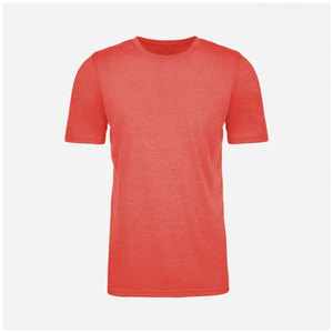 T-shirt à col rond en mélange de trois fibres, coupe ajustée, t-shirt en CVC chiné pour homme, t-shirt unisexe en modal à manches courtes Bella+Canvas - Product Image 1