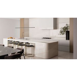 Comptoirs en pierre naturelle de porcelaine sur mesure pour cuisine et salle de bain, Carrara Calacata, projets hôteliers, tailles préfabriquées, dessus de meuble-lavabo - Product Image 3