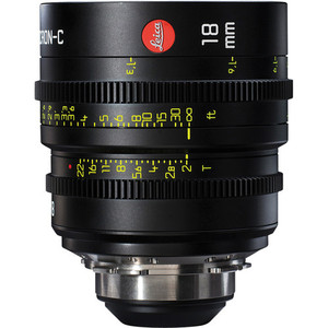 Leitz Cine 18มม. T2.0 Summicron-C เลนส์ PL เมาท์ทำเครื่องหมายไว้ที่เท้า - Product Image 1