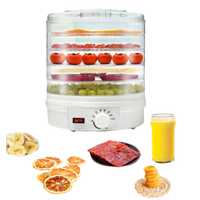 Premium compacte voedseldroger voor fruit, groenten, jerky, zeevruchten en vlees. Keukenapparaat.