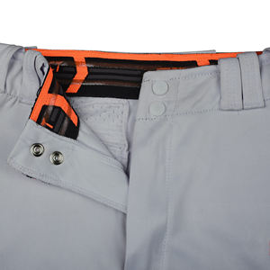 Pantalón de Béisbol Resistente de Color Sólido para Equipos Competitivos, Rodillas de Doble Capa, Alto Rendimiento, Transpirable, Secado Rápido - Product Image 4