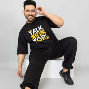 Conjunto conjunto de dos piezas de alta calidad para hombre, ropa informal estampada para comodidad durante todo el año, tela de secado rápido para verano e invierno - Product Image 4