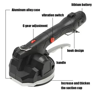 Vibrador automático para azulejos, ventosa, máquina de colocación de suelo manual, herramienta de nivelación, herramienta vibradora de hormigón - Product Image 1
