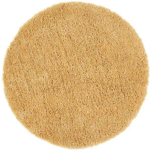 Alfombra Peluda Color Ocre Chicago de 9x12, Alfombra de Poliéster con Mechones para Sala de Estar - Product Image 6