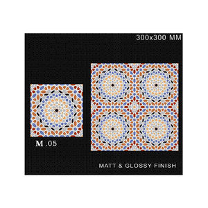 Nouveaux carreaux de sol marocains numériques de 30x30 cm pour le sol d'un hôtel du fabricant indien - Product Image 2