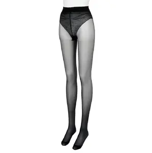 Breathable & Anti-Bacterial woman transparent tights 