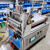 Machine de revêtement de film adhésif thermofusible de bureau, machine de fabrication de feuilles plates, machine à moteur métallique pour les tests d'échantillonnage