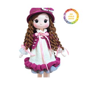 Muñeca de ganchillo de alta calidad con opciones de ropa personalizadas, diseño Amigurumi hecho a mano para Baby Shower, exhibición de tienda y tiendas de regalos - Product Image 5