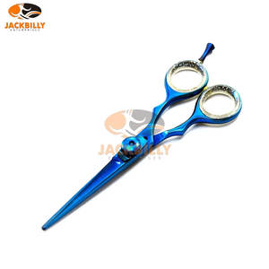 2 pièces Ciseaux de coiffure professionnels en acier inoxydable pour la coupe de cheveux de précision, éclaircissage, ciseaux de barbier pour gaucher, 28 dents - Product Image 4