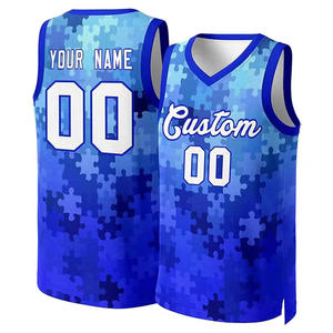 Ensemble d'uniformes de basket-ball Short de basket-ball respirant et maillot de basket-ball à sublimation personnalisée Broderie Porter Uniforme - Product Image 3