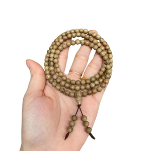 Vietnam 108 Buda cuentas incienso pinchos 6,8mm Vintage madera joyería pulsera para hombres mujeres parejas agua hundimiento Agarwood - Product Image 2