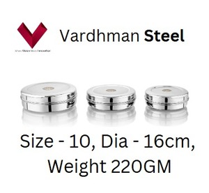 Boîte en acier inoxydable de 16 cm, classique, argentée, conteneur de rangement à compartiments, pour aliments, chocolat, bonbons, collations, capacité de charge de 5 kg, vente en gros - Product Image 4