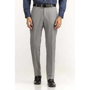 Pantalon de costume coupe classique FP-NFL25-002 en tissu peigné - Product Image 4