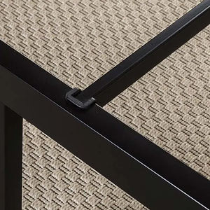 El más vendido, litera de estilo moderno de dos capas, resistente y duradera con marco de metal, venta a granel para muebles de dormitorio de hostal escolar - Product Image 5