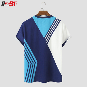 Nueva Camiseta de Jersey 100% Algodón con Logotipo Personalizado al por Mayor, Verano 2023, 220 GSM, Alta Calidad, Manga Corta, Ecológica y Transpirable - Product Image 2