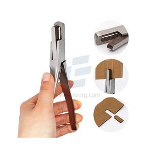 Instruments chirurgicaux vétérinaires en acier certifiés |   Pince à étiquettes d'oreille en forme de U pour moutons, porcs, chèvres, outils d'identification du bétail - Product Image 2