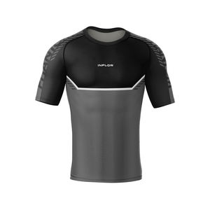 BJJ MMA JUDO NO GI Rash Guard personalizado para correr gimnasio karate wresling Rash Guard Fabricantes Silicon Printed Rash Guard - Product Image 6